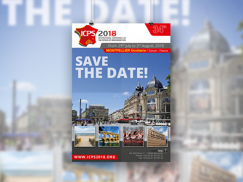 Création Flyer - ICPS 2018