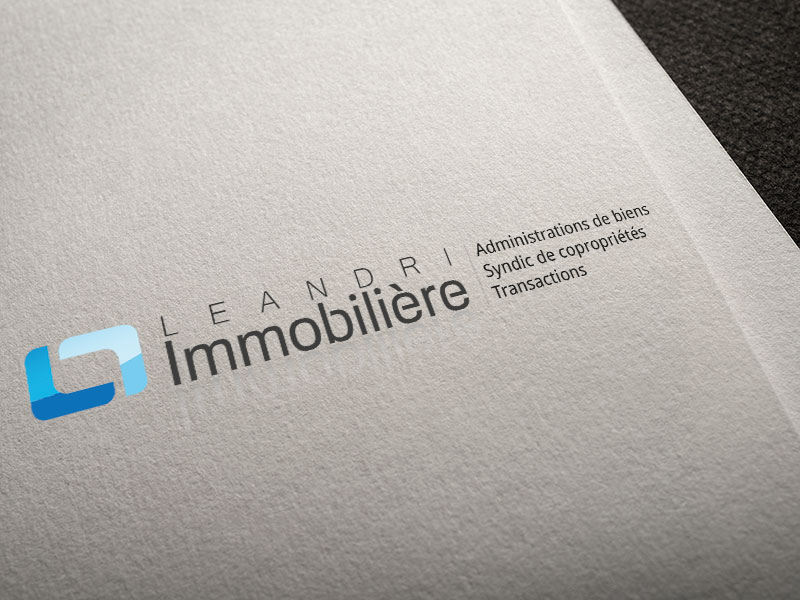 Création Logotype - Léandri Immobilière